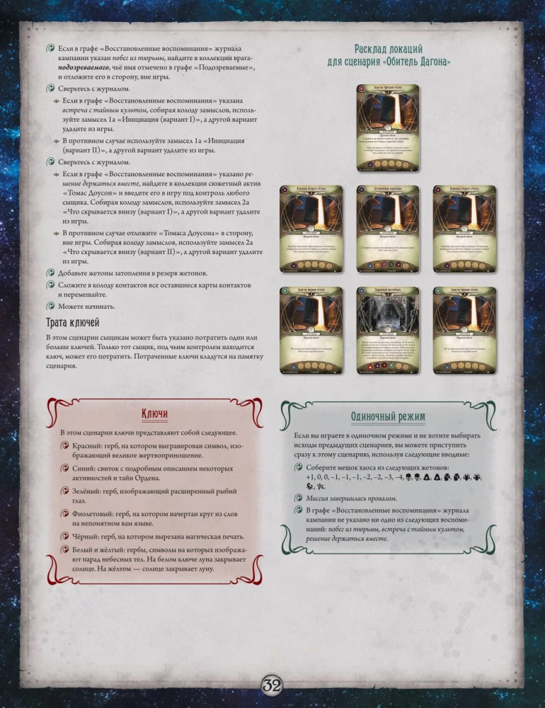 Board game - Arkham Horror: The Card Game. The Conspiracy in Innsmouth. Campaign (expansion)